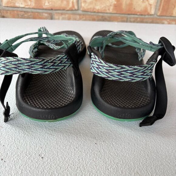 Chacos Green Strappy Sandals Women’s Size 10 - Picture 4 of 7